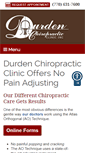 Mobile Screenshot of durdenclinic.com